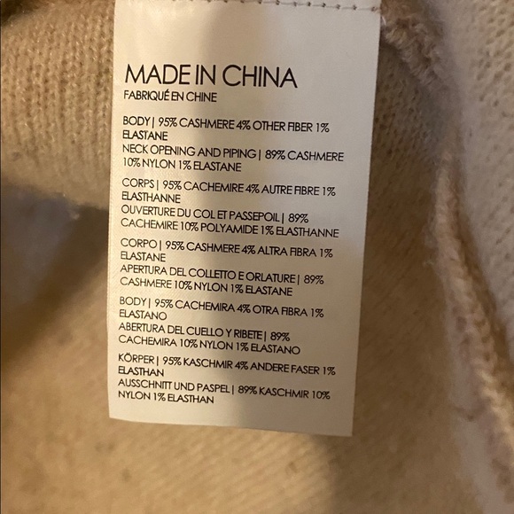 Club Monaco Cashmere Blend Cardigan Sweater - Picture 6 of 9